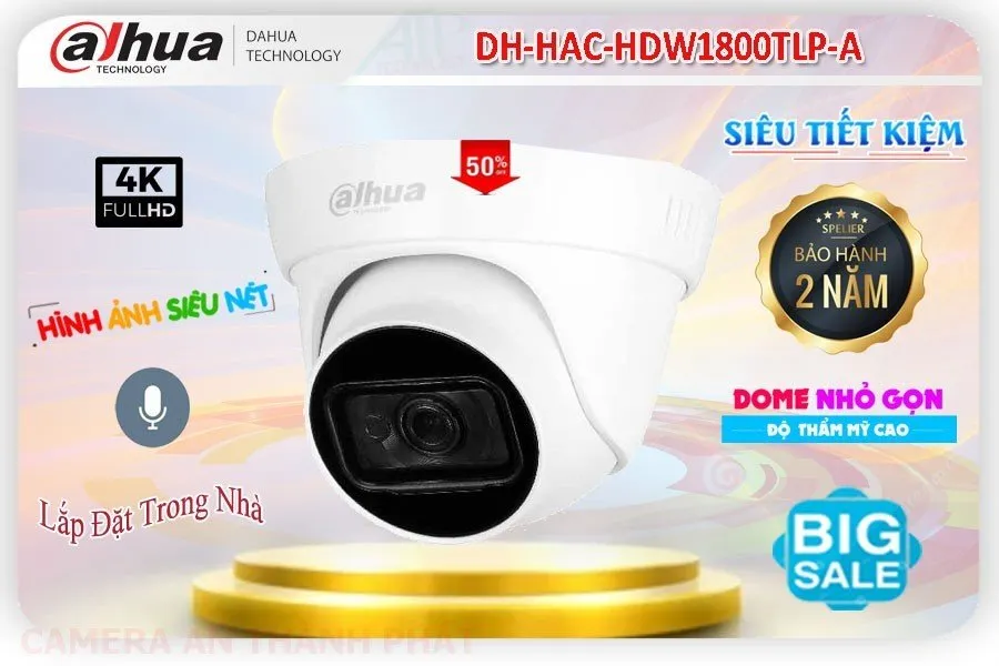 Camera DH-HAC-HDW1800TLP-A Có Thu Âm,Giá DH-HAC-HDW1800TLP-A,DH-HAC-HDW1800TLP-A Giá Khuyến Mãi,bán