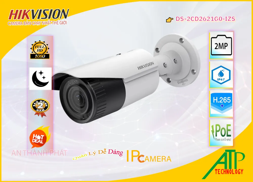 Camera Hikvision DS-2CD2621G0-IZS,DS-2CD2621G0-IZS Giá rẻ,DS-2CD2621G0-IZS Giá Thấp Nhất,Chất Lượng