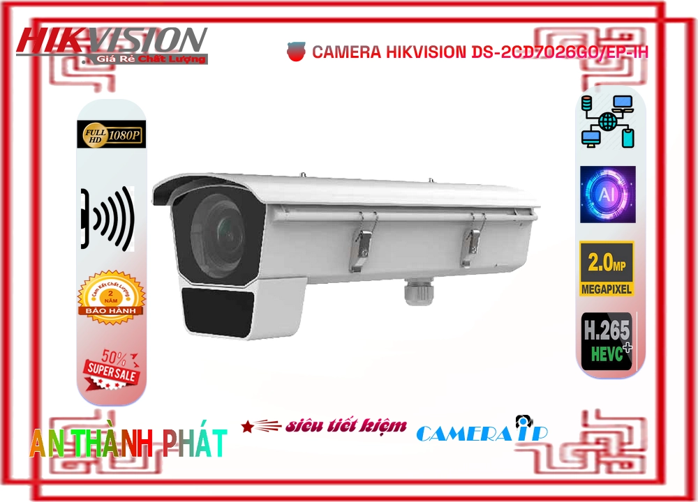 Camera Hikvision DS-2CD7026G0-EP-IH,DS 2CD7026G0 EP IH,Giá Bán DS-2CD7026G0-EP-IH,DS-2CD7026G0-EP-IH Giá Khuyến