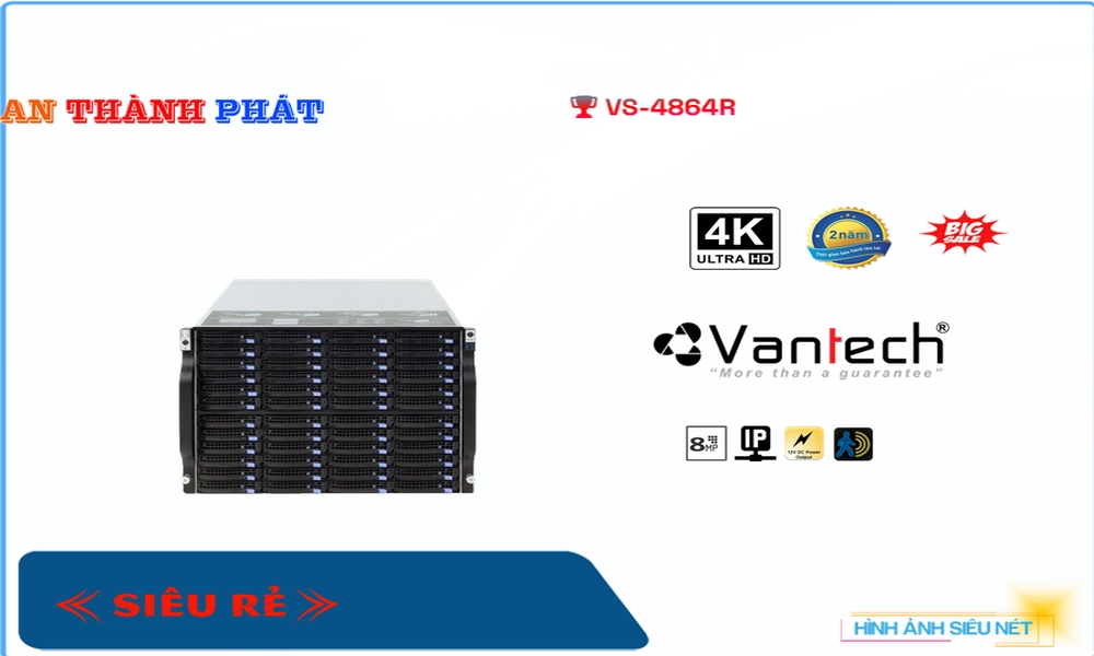 Đầu Ghi VanTech Thiết kế Đẹp VS-4864R,Giá VS-4864R,phân phối VS-4864R,VS-4864R Đầu Ghi VanTech Bán Giá Rẻ,VS-4864R Giá