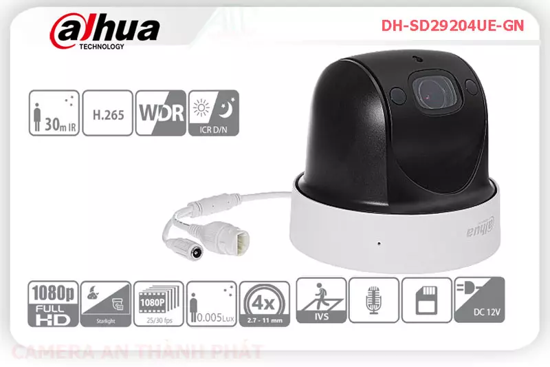 Camera dahua DH-SD29204UE-GN,DH-SD29204UE-GN Giá rẻ,DH SD29204UE GN,Chất Lượng DH-SD29204UE-GN,thông số