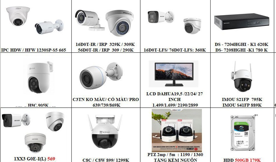 Chuyên phân phối Lắp đặt camera quan sát chất lượng cao Giá tốt, Camera Quan sát IP, Camera Wifi giá rẻ, Camera không dây