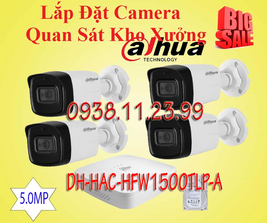 Thi công lắp đặt hệ thống camera an ninh chuyên nghiệp cho nhà xưởng, cũng như các công trình: nhà máy, công ty, tập đoàn, văn phòng, kho bãi, xí nghiệp