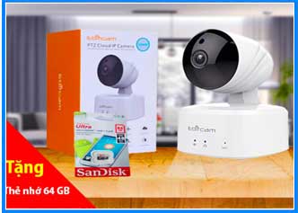 Camera IP Wifi EBITCAM E2 1080P có độ phân giải 2.0 megapixel, thiết kế nhỏ gọn, vỏ nhựa màu trắng. Giúp giám sát trẻ em, người già