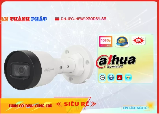 Camera IP DH-IPC-HFW1230DS1-S5 Ngoài Trời,DH-IPC-HFW1230DS1-S5,IPC-HFW1230DS1-S5,Dahua DH-IPC-HFW1230DS1-S5, dahua DH-IPC-HFW1230DS1-S5,Camera quan sát DH-IPC-HFW1230DS1-S5,camera giam sát DH-IPC-HFW1230DS1-S5,camea an ninh DH-IPC-HFW1230DS1-S5