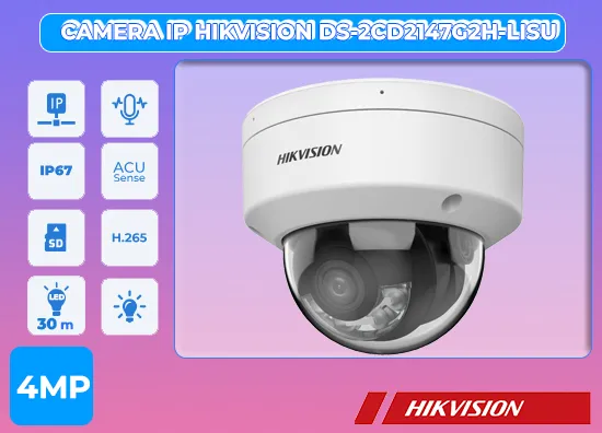 DS-2CD2147G2H-LISU,Giá giá sỉ DS-2CD2147G2H-LISU,DS-2CD2147G2H-LISU Giá Hãng,HIKVISION DS-2CD2147G2H-LISU,Camera IP HIKVISION DS-2CD2147G2H-LISU,Camera PoE HIKVISION DS-2CD2147G2H-LISU,HIKVISION DS-2CD2147G2H-LISU 4MP,Camera IP HIKVISION DS-2CD2147G2H-LISU 