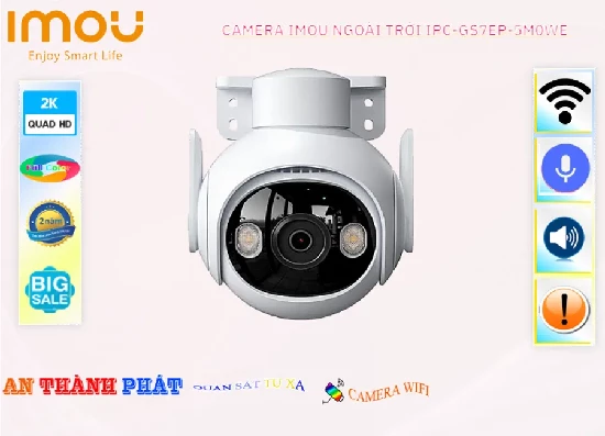 Lắp đặt camera Camera Imou Ngoài Trời 360 IPC-GS7EP-5M0WE