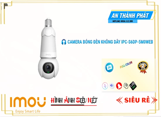 Lắp đặt camera Camera IPC-S6DP-5M0WEB Wifi Imou Với giá cạnh tranh
