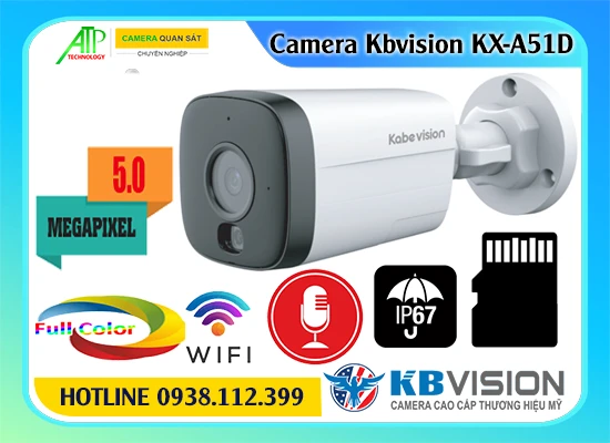 Lắp đặt camera Camera Kbvision KX-A51D