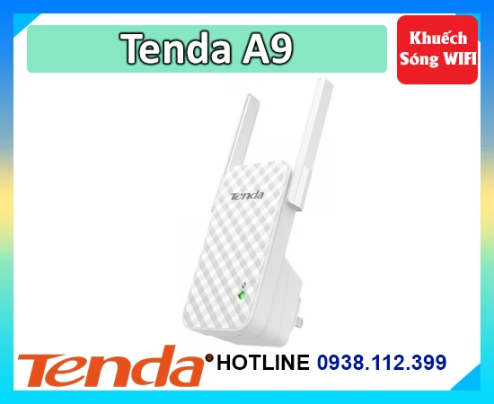 Lắp đặt camera Tenda A9 Kích Sóng Wifi