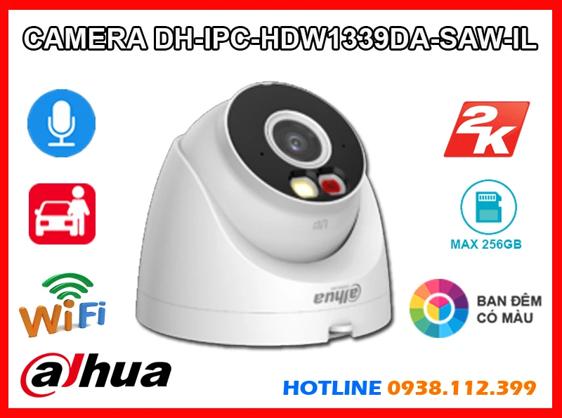 Camera Dahua DH-IPC-HDW1339DA-SAW-IL (3MP), camera ghi âm DH-IPC-HDW1339DA-SAW-IL, lắp đặt camera DH-IPC-HDW1339DA-SAW-IL, lắp camera DH-IPC-HDW1339DA-SAW-IL giá rẻ, camera DH-IPC-HDW1339DA-SAW-IL giá rẻ, camera trong nhà DH-IPC-HDW1339DA-SAW-IL, DH-IPC-HDW1339DA-SAW-IL,