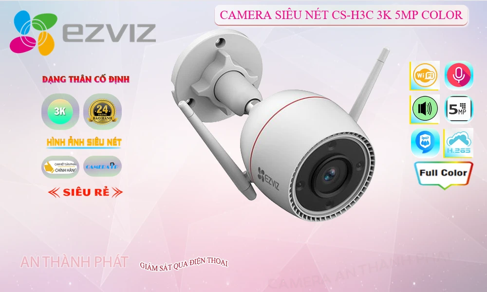 Camera Wifi Ezviz CS-H3c-R100-1J5WKFL