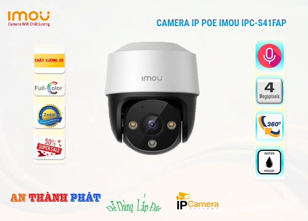 Camera IP POE Imou IPC-S41FAP,Giá IPC-S41FAP,phân phối IPC-S41FAP,IPC-S41FAPBán Giá Rẻ,IPC-S41FAP Giá Thấp Nhất,Giá Bán