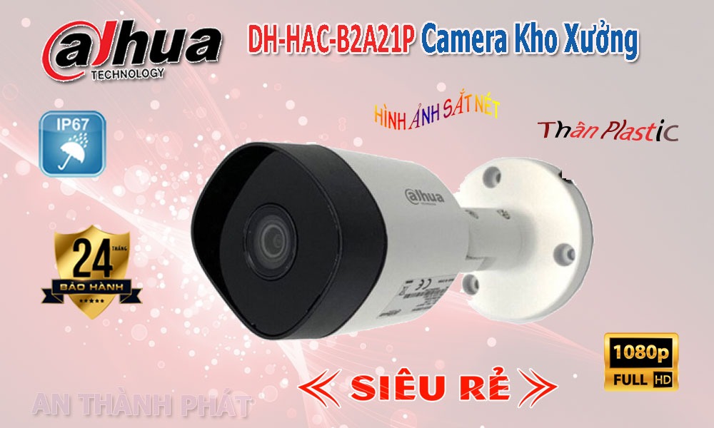 DH-HAC-B2A21P camera thân đahua giá rẻ