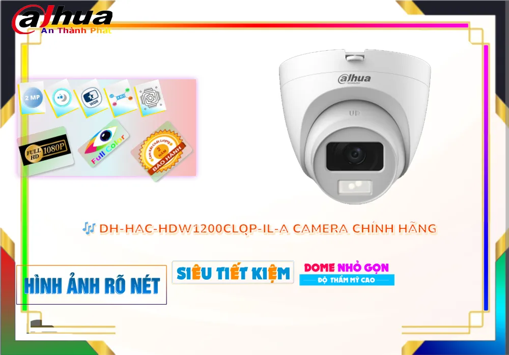 Camera Dahua DH-HAC-HDW1200CLQP-IL-A,Chất Lượng DH-HAC-HDW1200CLQP-IL-A,DH-HAC-HDW1200CLQP-IL-A Công Nghệ