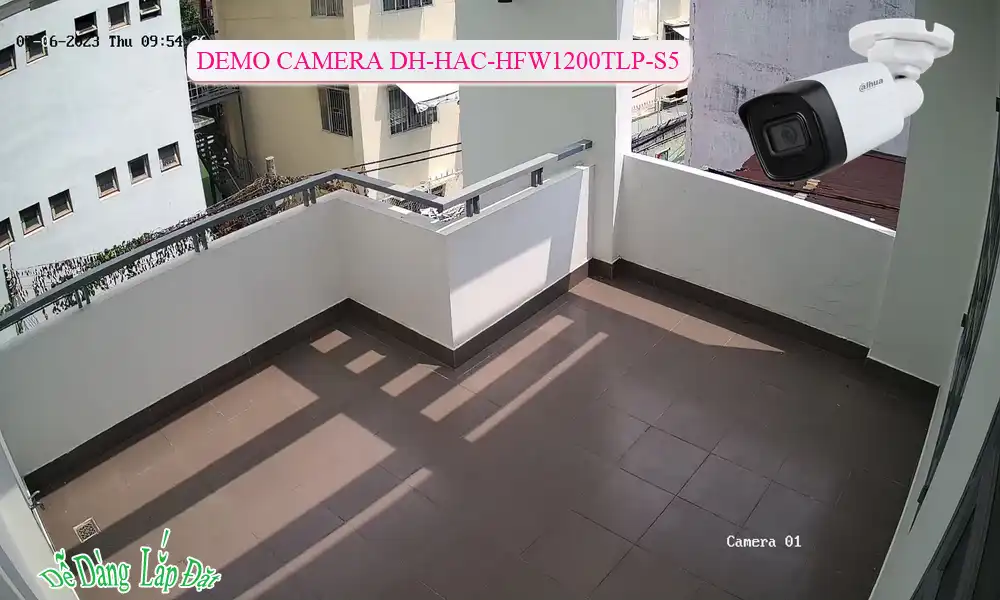 DH-HAC-HFW1200TLP-S5 sắc nét Dahua
