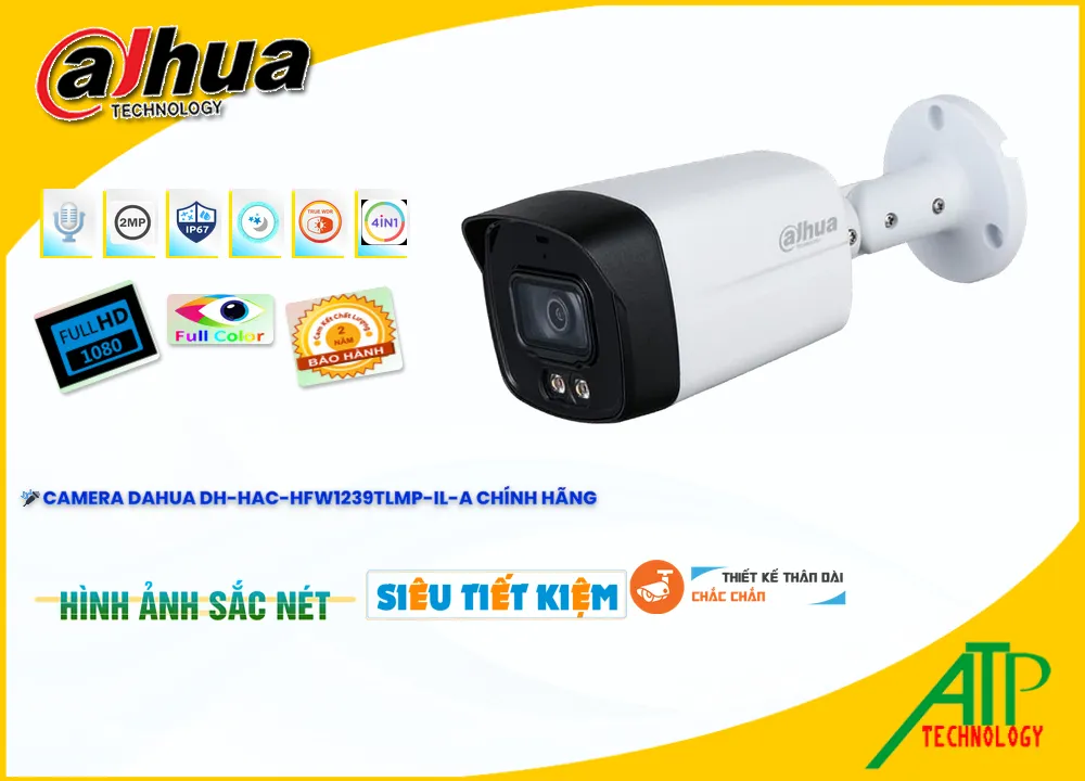 Camera Dahua DH-HAC-HFW1239TLMP-IL-A,thông số DH-HAC-HFW1239TLMP-IL-A,DH HAC HFW1239TLMP IL A,Chất Lượng
