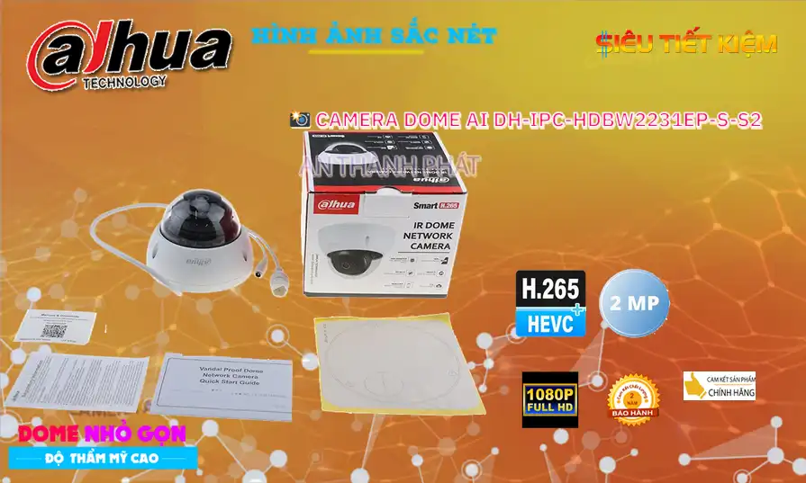 DH-IPC-HDBW2231EP-S-S2 sắc nét Dahua DH-IPC-HDBW2231EP-S-S2 sắc nét Dahua