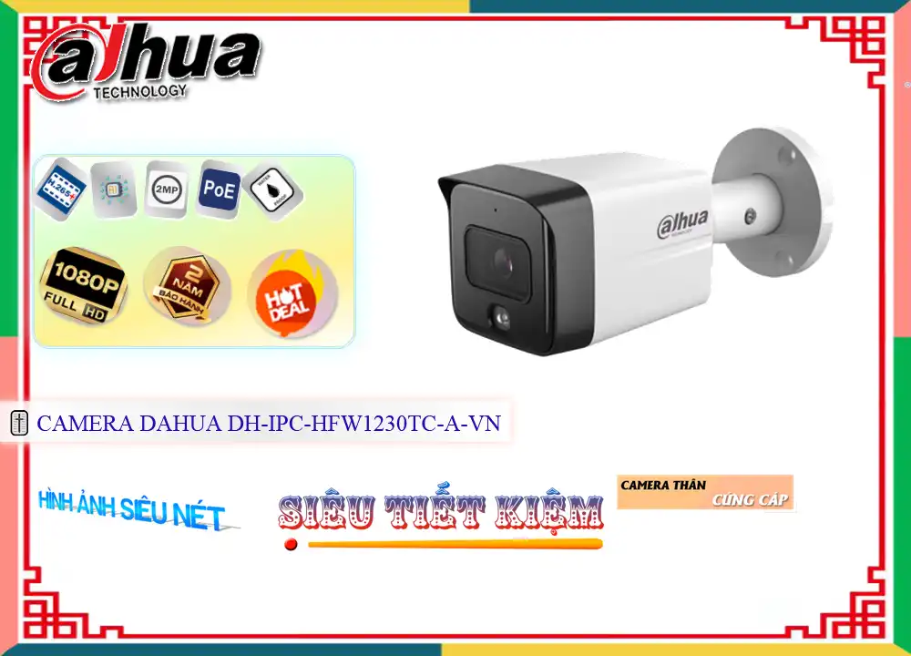 Camera Dahua DH-IPC-HFW1230TC-A-VN,Thông số DH-IPC-HFW1230TC-A-VN,DH-IPC-HFW1230TC-A-VN giá mới nhất,DH-IPC-HFW1230TC-A-VN Công Nghệ POE  Bán Sỉ, Camera quan sát DH IPC HFW1230TC A VN,DH-IPC-HFW1230TC-A-VN nơi bán rẻ nhất,Giá Bán DH-IPC-HFW1230TC-A-VN FULL HD 1080P 2.0 MP ,DH-IPC-HFW1230TC-A-VN Chính hãng,Bán rẻ DH-IPC-HFW1230TC-A-VN,Giá DH-IPC-HFW1230TC-A-VN,thông số DH-IPC-HFW1230TC-A-VN,DH-IPC-HFW1230TC-A-VN Tốt nhất,DH-IPC-HFW1230TC-A-VN Giá hấp dẫn,DH-IPC-HFW1230TC-A-VN Giá rẻ