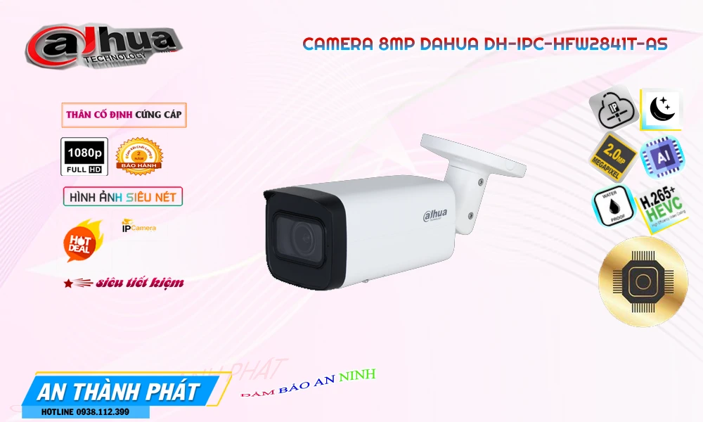 DH-IPC-HFW2841T-AS Sắc Nét Dahua DH-IPC-HFW2841T-AS Sắc Nét Dahua