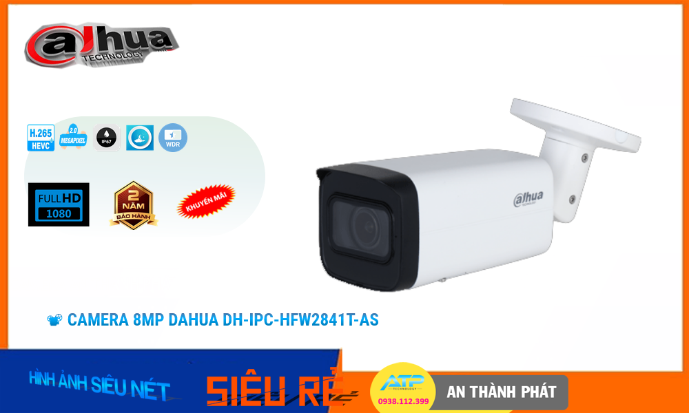 DH-IPC-HFW2841T-AS Camera đang khuyến mãi Dahua,DH-IPC-HFW2841T-AS Giá Khuyến Mãi, Công Nghệ POE DH-IPC-HFW2841T-AS Giá