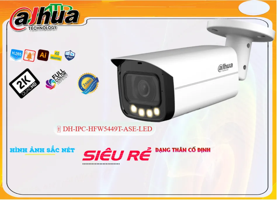 DH-IPC-HFW5449T-ASE-LED Camera An Ninh Mẫu Đẹp