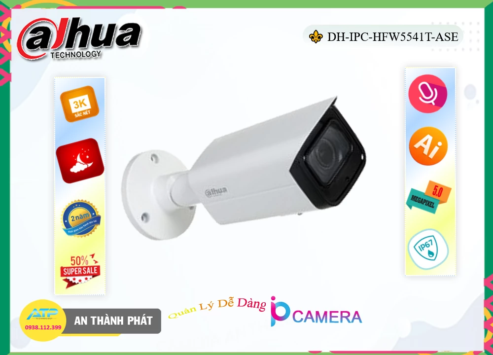 Camera Dahua DH-IPC-HFW5541T-ASE,Chất Lượng DH-IPC-HFW5541T-ASE,DH-IPC-HFW5541T-ASE Công Nghệ