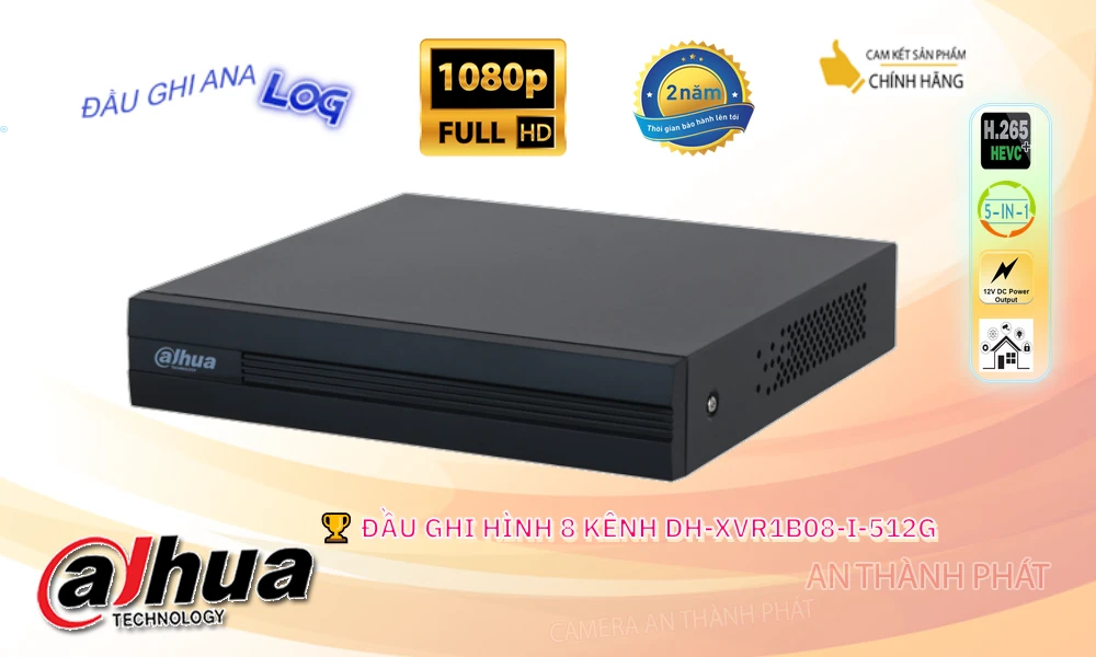 DH-XVR1B08-I-512G Đầu Ghi Hình Giá rẻ