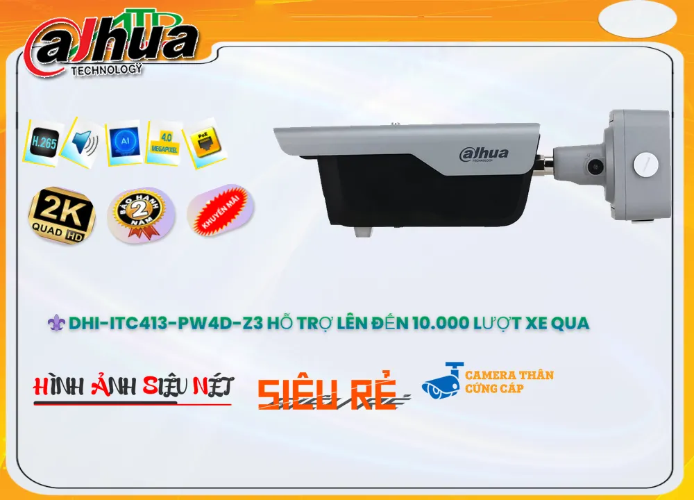 Camera Dahua DHI-ITC413-PW4D-Z3,thông số DHI-ITC413-PW4D-Z3,DHI-ITC413-PW4D-Z3 Giá rẻ,DHI ITC413 PW4D Z3,Chất Lượng