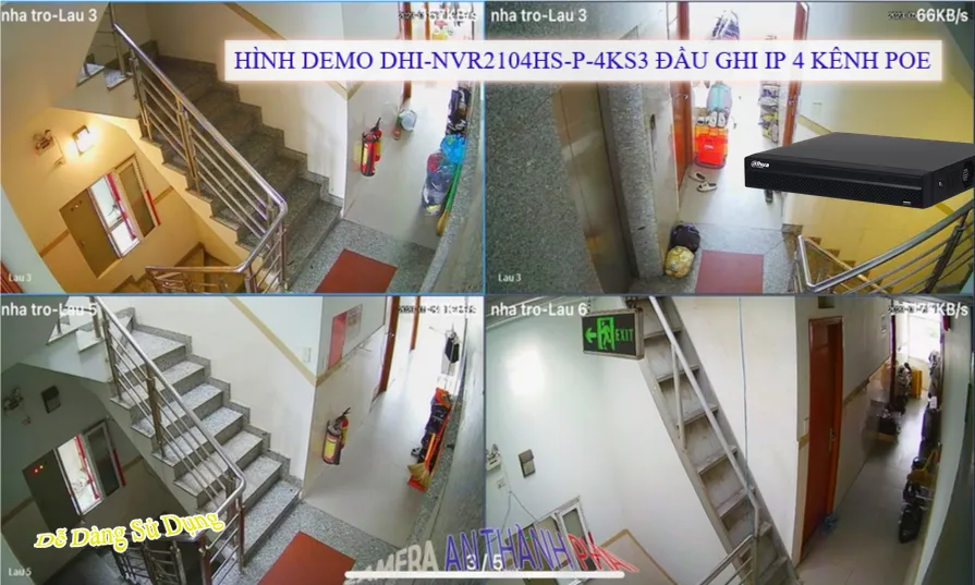 DHI-NVR2104HS-P-4KS3 Đầu ghi Camera Dahua Giá rẻ DHI-NVR2104HS-P-4KS3 Đầu ghi Camera Dahua Giá rẻ