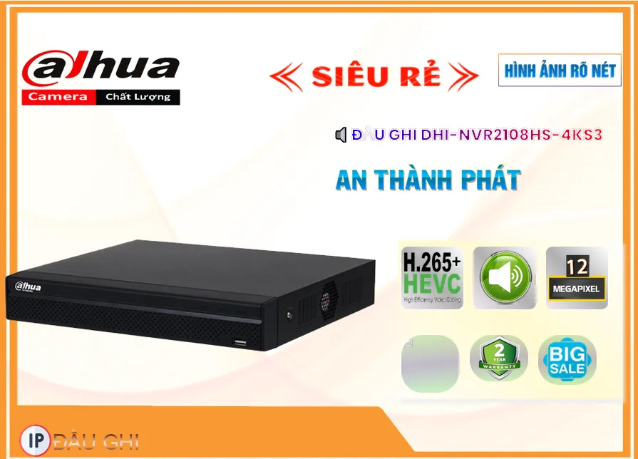 Thiết Bị Ghi Hình DHI-NVR2108HS-4KS3 Hỗ Trợ 8 Kênh,Giá DHI-NVR2108HS-4KS3 Công Nghệ IP ,Nhà Phân Phối DHI-NVR2108HS-4KS3,DHI-NVR2108HS-4KS3 Bán Lỗ,DHI-NVR2108HS-4KS3 bán chạy nhất,công nghê DHI-NVR2108HS-4KS3,DHI-NVR2108HS-4KS3 Công Nghệ Mới,thông số DHI-NVR2108HS-4KS3,DHI-NVR2108HS-4KS3 Chất lượng nhất,DHI-NVR2108HS-4KS3 Giá Khuyến Mãi,DHI-NVR2108HS-4KS3 Giá Hấp Dẫn,DHI-NVR2108HS-4KS3 mới,Bán giá rẻ DHI-NVR2108HS-4KS3