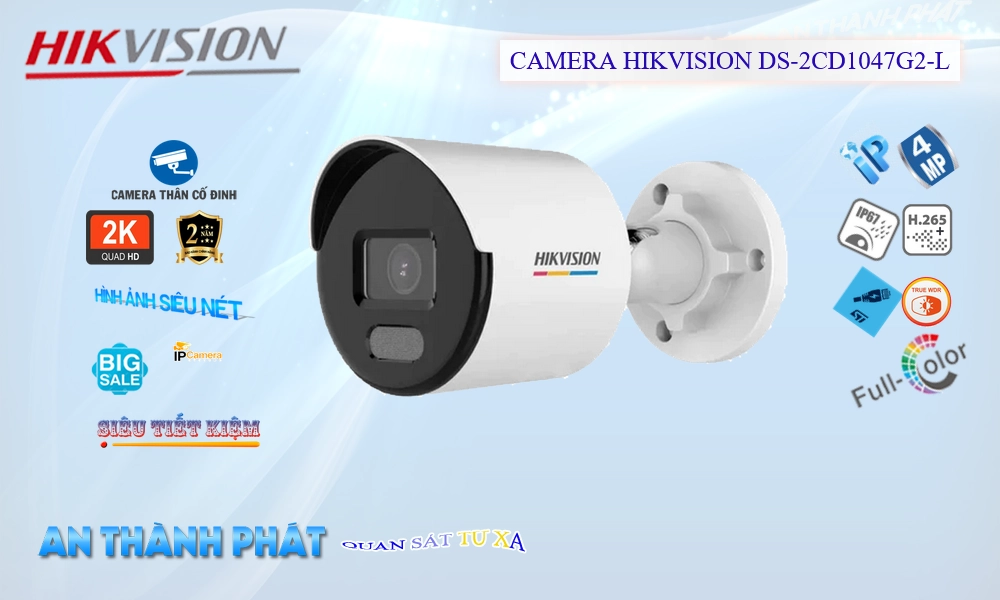 Camera An Ninh Hikvision DS-2CD1047G2-L Công Nghệ Mới Camera An Ninh Hikvision DS-2CD1047G2-L Công Nghệ Mới