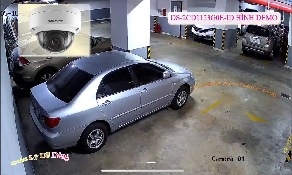 DS-2CD1123G0E-ID sắc nét Hikvision