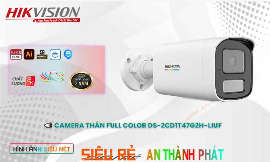 Camera Hikvision DS-2CD1T47G2H-LIUF Camera Hikvision DS-2CD1T47G2H-LIUF