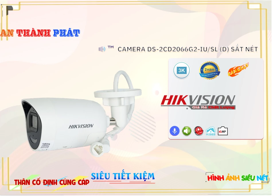Camera Hikvision DS-2CD2066G2-IU/SL(D),Chất Lượng DS-2CD2066G2-IU/SL(D),DS-2CD2066G2-IU/SL(D) Công Nghệ