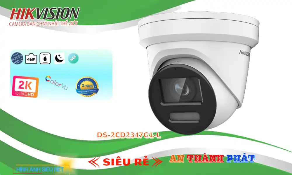 DS-2CD2347G1-L sắc nét Hikvision ➠ DS-2CD2347G1-L sắc nét Hikvision ➠