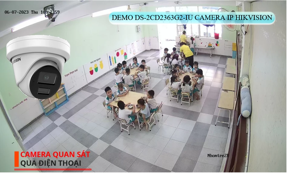 Camera An Ninh  Hikvision DS-2CD2363G2-IU Chất Lượng