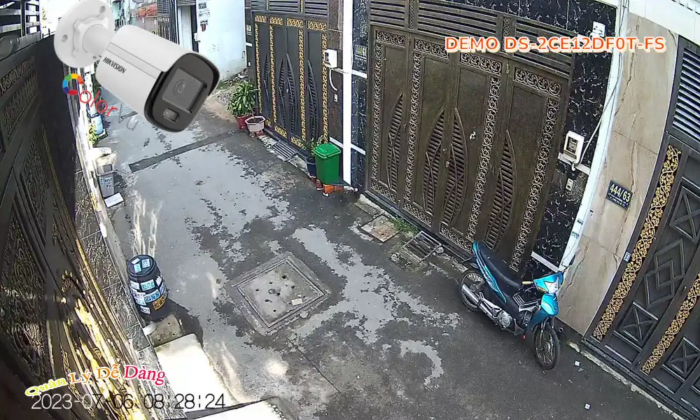 ➠  DS-2CE12DF0T-FS sắc nét Hikvision