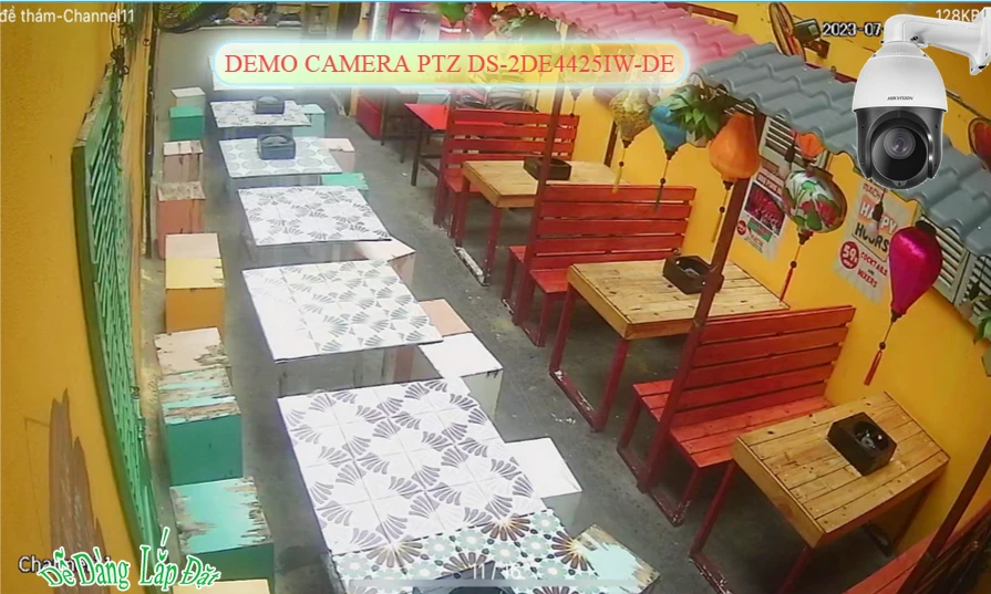 DS-2DE4425IW-DE sắc nét Hikvision