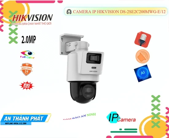 Camera Hikvision DS-2SE2C200MWG-E/12,Camera DS-2SE2C200MWG-E/12,Camera POE DS-2SE2C200MWG-E/12,Camera 2 ống kính Hikvision DS-2SE2C200MWG-E/12,Camera giá rẻ DS-2SE2C200MWG-E/12,DS-2SE2C200MWG-E/12,Camera xoay Hikvision DS-2SE2C200MWG-E/12
