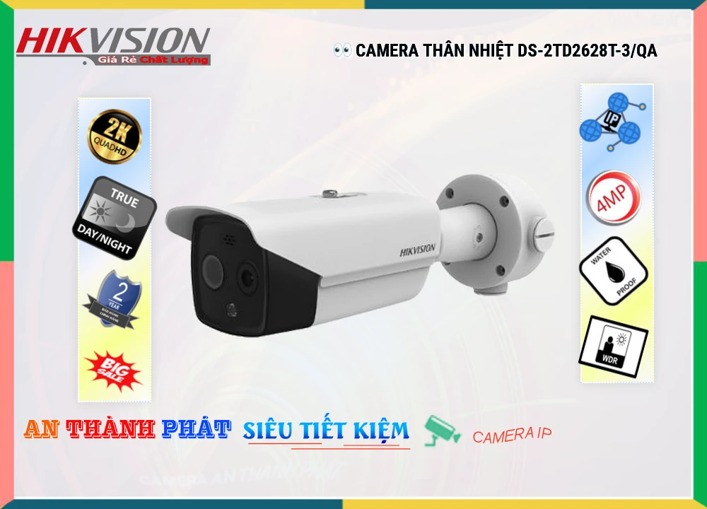 Camera Hikvision DS-2TD2628T-3/QA,thông số DS-2TD2628T-3/QA,DS-2TD2628T-3/QA Giá rẻ,DS 2TD2628T 3/QA,Chất Lượng
