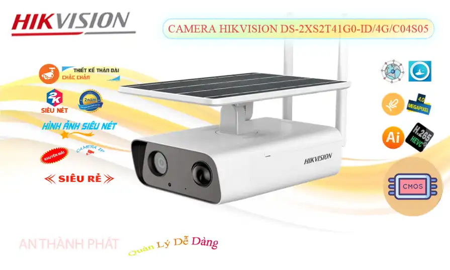 DS-2XS2T41G0-ID/4G/C04S05 sắc nét Hikvision DS-2XS2T41G0-ID/4G/C04S05 sắc nét Hikvision