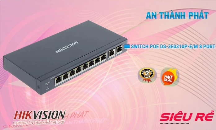 DS-3E0310P-E/M Thiết Bị Mạng DS-3E0310P-E/M Thiết Bị Mạng