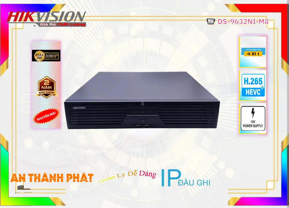 Đầu Ghi Hình Hikvision DS-9632NI-M8,Giá DS-9632NI-M8,phân phối DS-9632NI-M8,DS-9632NI-M8Bán Giá Rẻ,Giá Bán