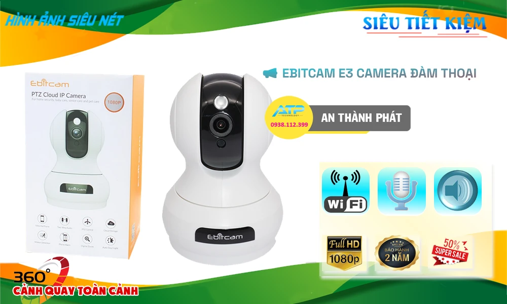 EBITCAME3 sắc nét Wifi Ebitcam EBITCAME3 sắc nét Wifi Ebitcam