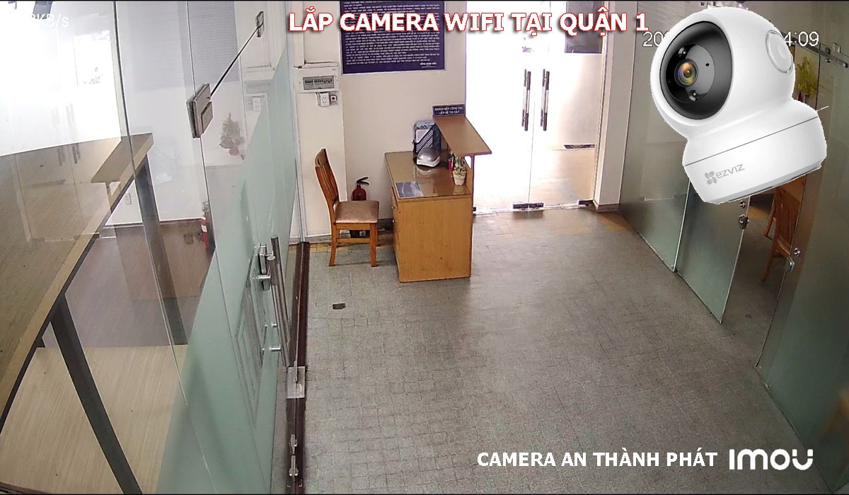 hình ảnh lắp camera quan sát tại quận 1