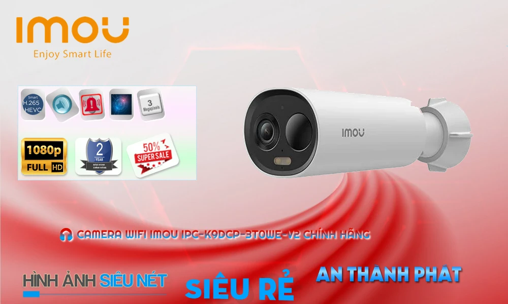 IPC-K9DCP-3T0WE-V2 Camera An Ninh Công Nghệ Mới ✽ IPC-K9DCP-3T0WE-V2 Camera An Ninh Công Nghệ Mới ✽