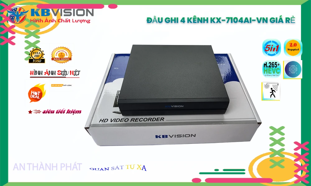 Đầu Thu KBvision KX-7104Ai-VN,KX-7104Ai-VN Giá Khuyến Mãi, HD KX-7104Ai-VN Giá rẻ,KX-7104Ai-VN Công Nghệ Mới,Địa Chỉ