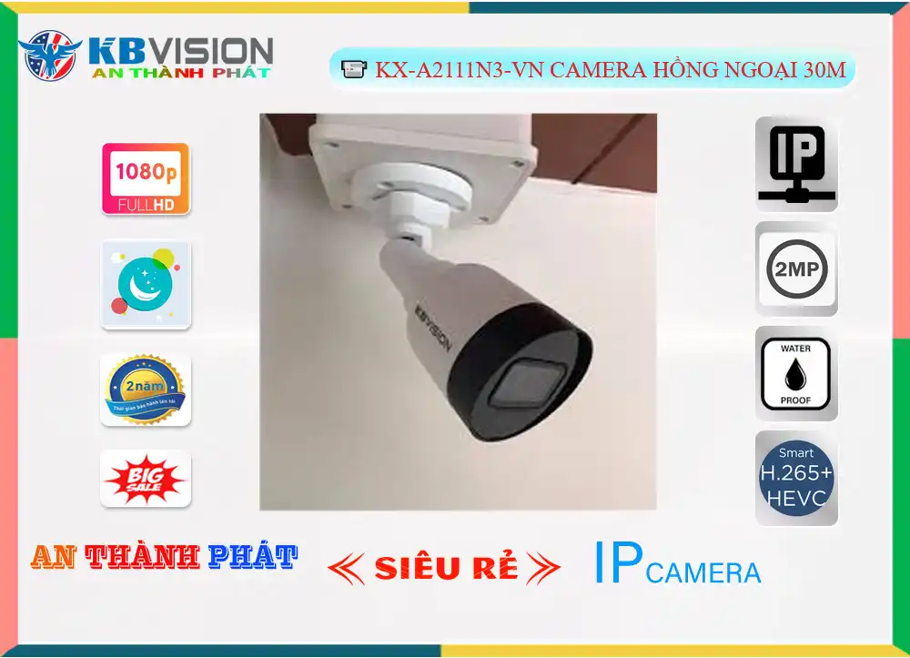 KX-A2111N3-VN sắc nét KBvision KX-A2111N3-VN sắc nét KBvision
