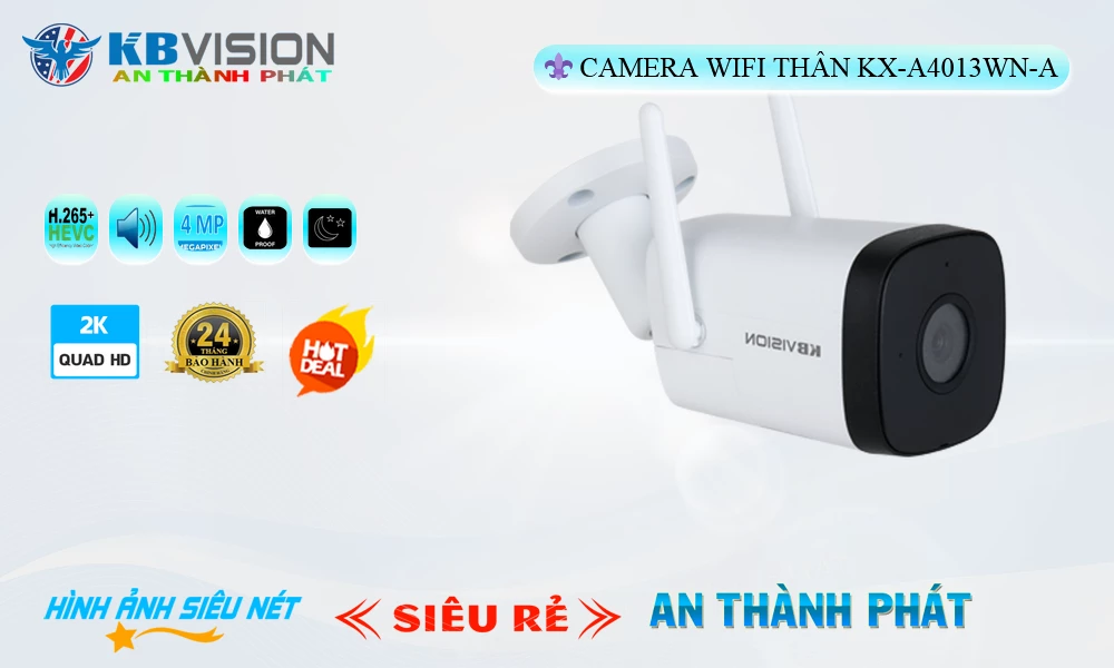Camera  KBvision Công Nghệ Mới KX-A4013WN-A